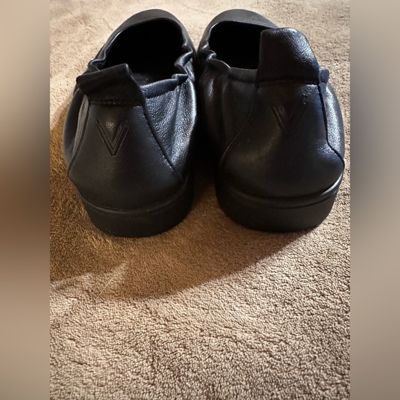 Vionic Uptown Ballet Flats Womens 8.5 Shoes Black Leather Slip On Casual Comfort - Picture 3 of 5